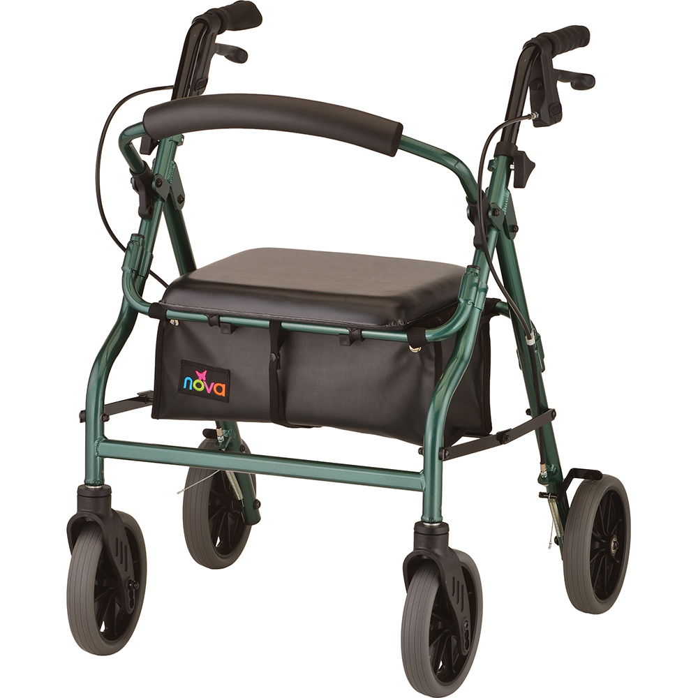 Click to view ZOOM 20 ROLLING WALKER GREEN